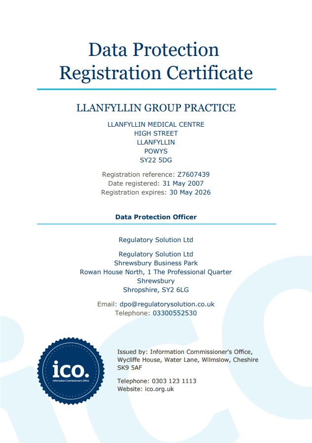 ICO cert 2025